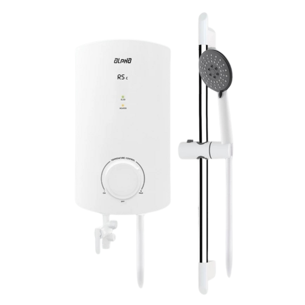 ALPHA WATER HEATER WITHOUT PUMP - WHITE | RS E-WHITE